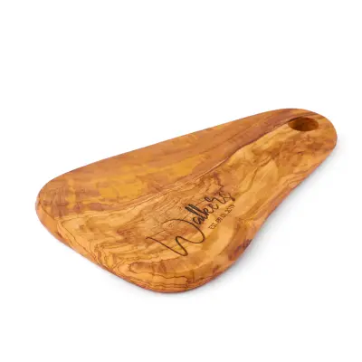 olive wood drop shape cutting board