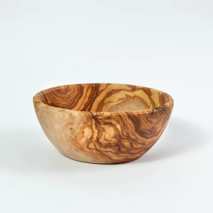 olive wood regular salad bowl