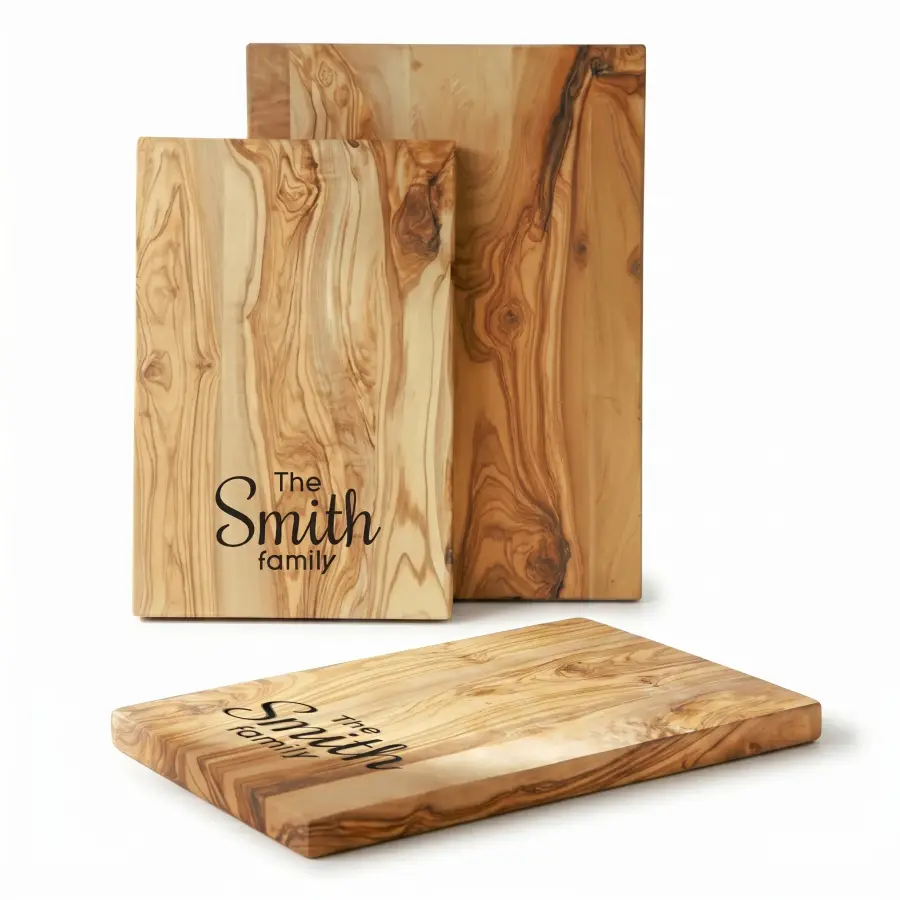 olive wood cutting board rustic kitchen decor