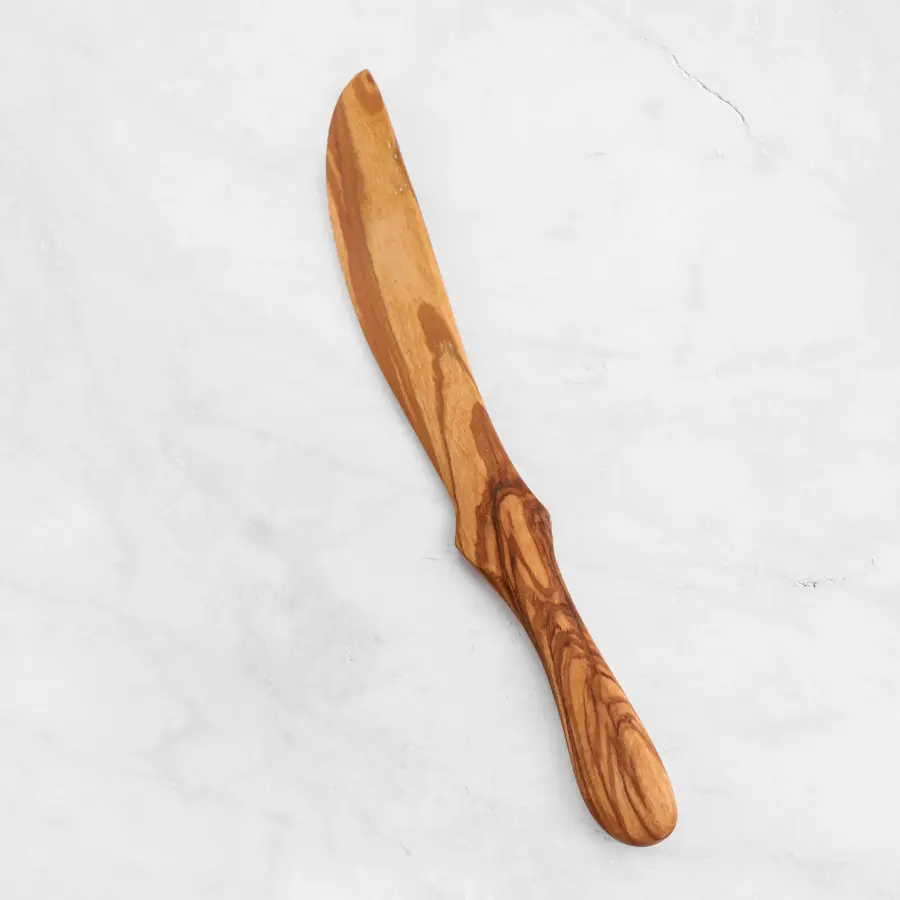 olive wood butter knife