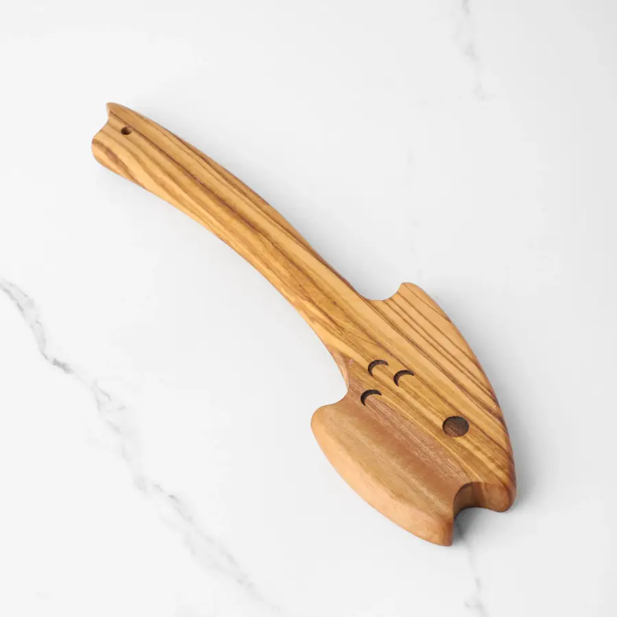 olive wood oven push pull hand