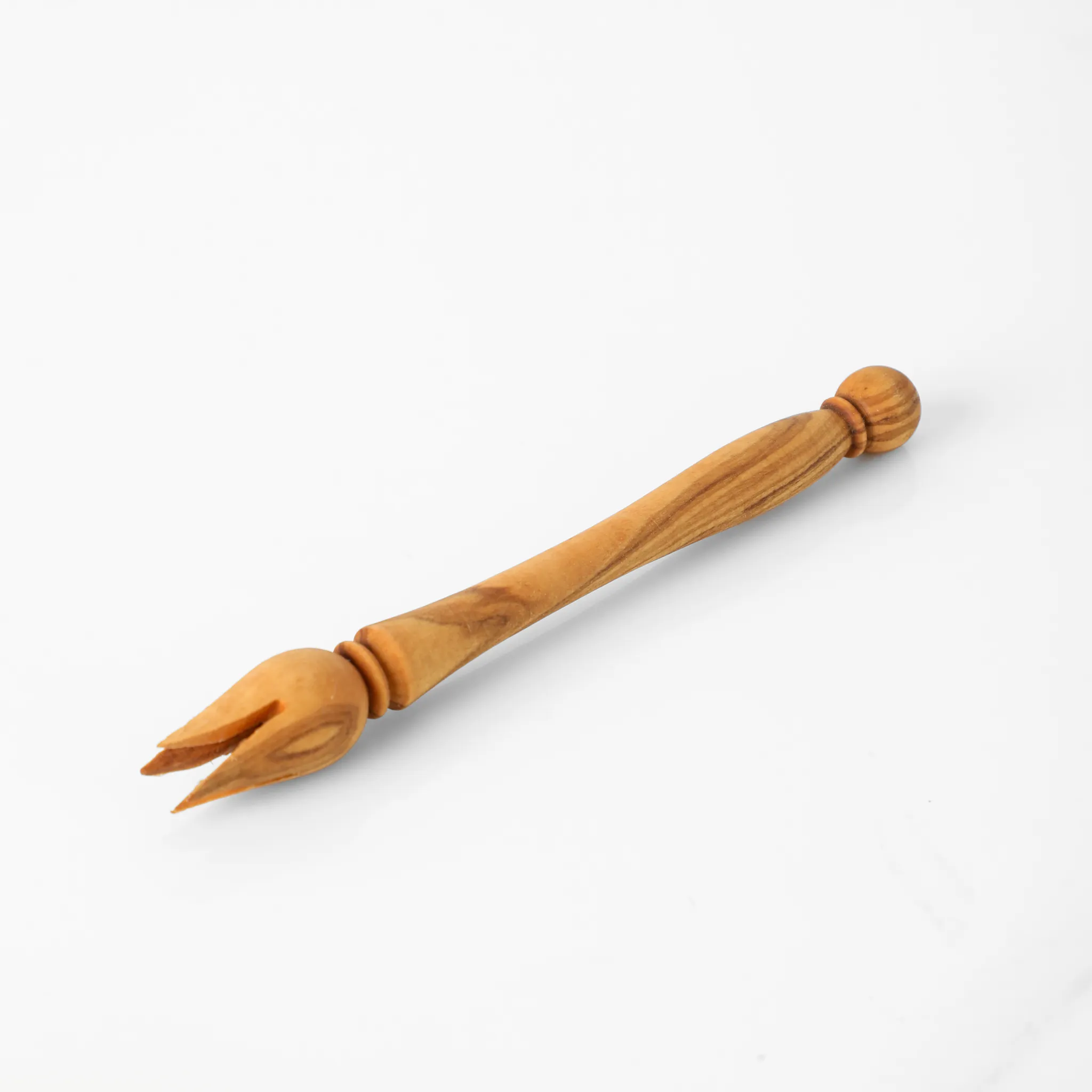 olive wood olive stabber