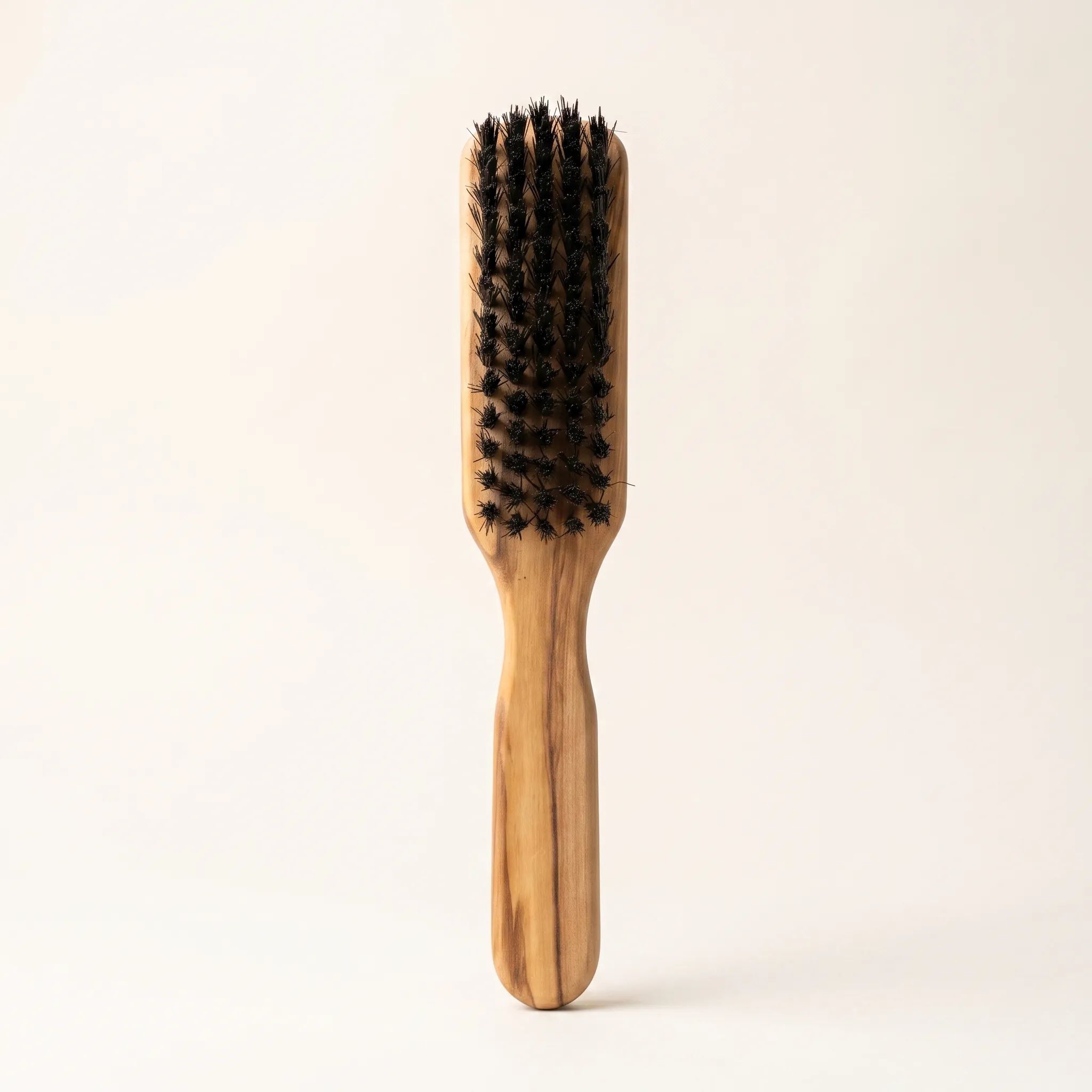 olive wood cleaning brush