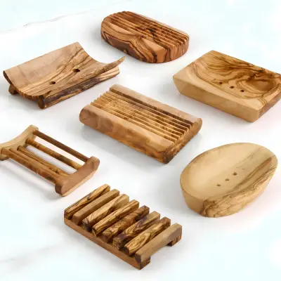 olive wood bath and beauty products